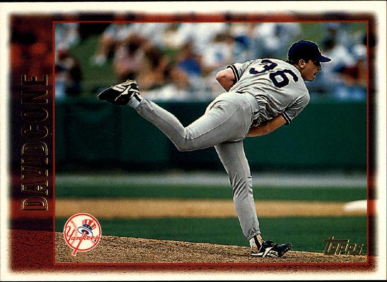 1997 Topps #360 David Cone VG  New York Yankees 