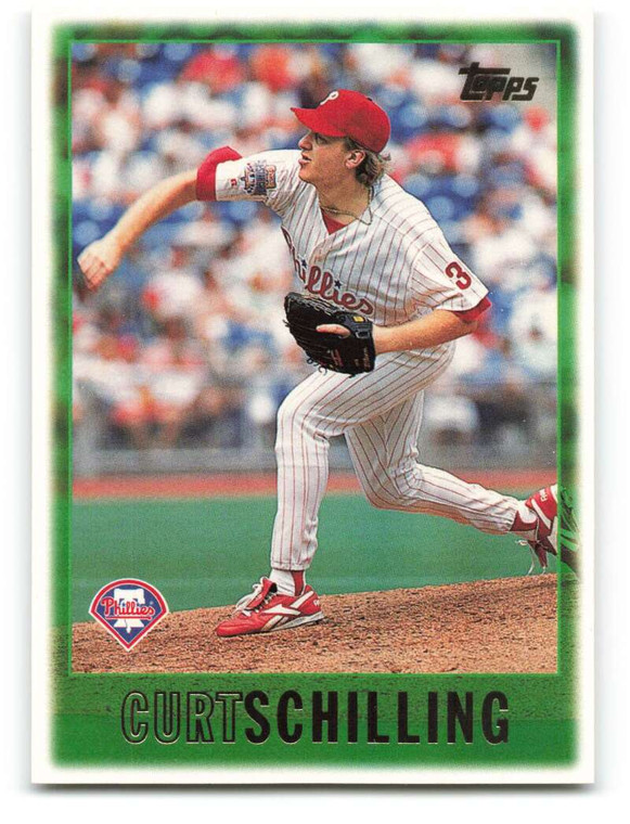 1997 Topps #368 Curt Schilling VG  Philadelphia Phillies 