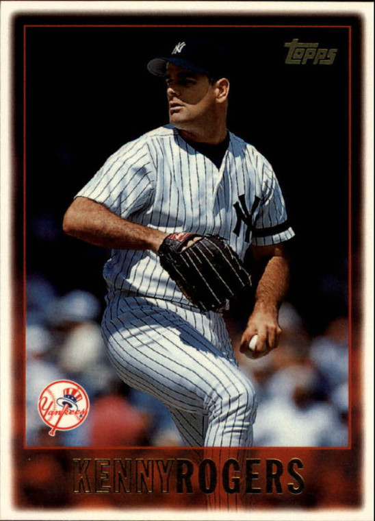 1997 Topps #372 Kenny Rogers VG  New York Yankees 