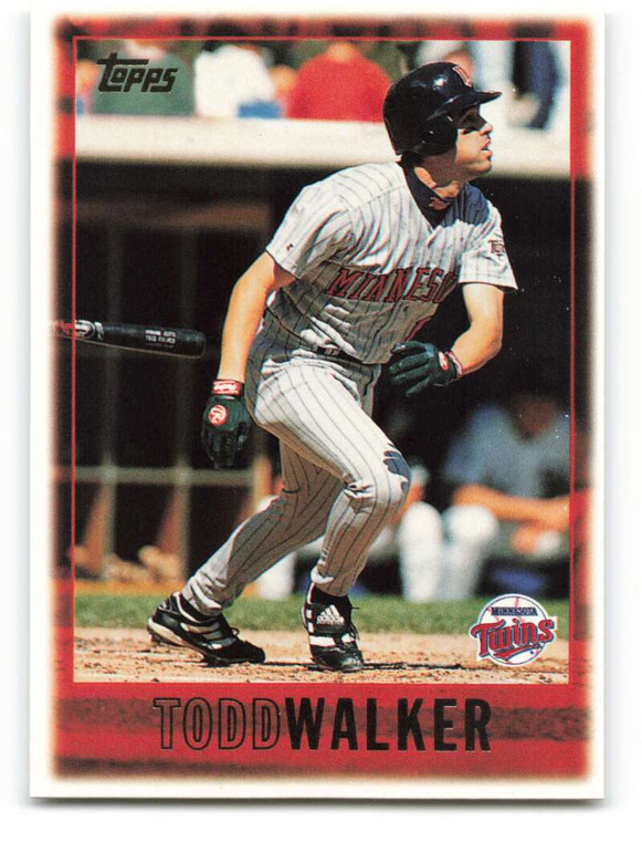 1997 Topps #377 Todd Walker VG  Minnesota Twins 