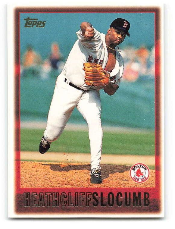 1997 Topps #379 Heathcliff Slocumb VG  Boston Red Sox 