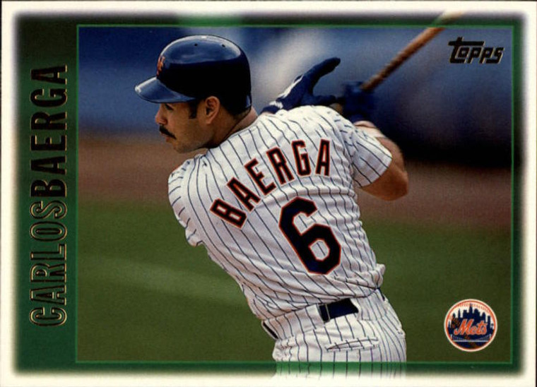 1997 Topps #381 Carlos Baerga VG  New York Mets 