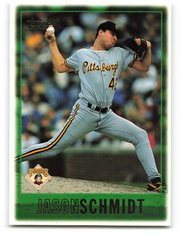 1997 Topps #383 Jason Schmidt VG  Pittsburgh Pirates 