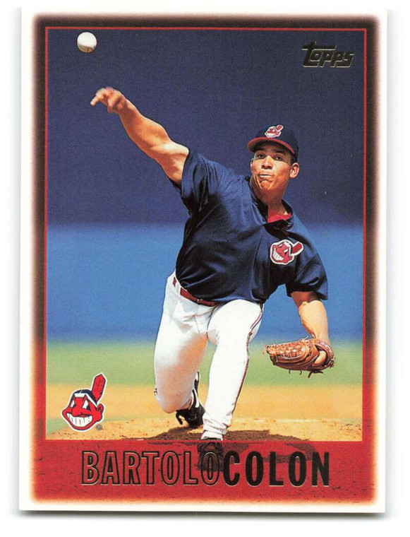 1997 Topps #386 Bartolo Colon VG  Cleveland Indians 
