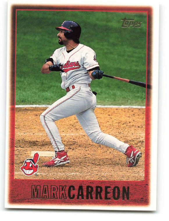 1997 Topps #391 Mark Carreon VG  Cleveland Indians 