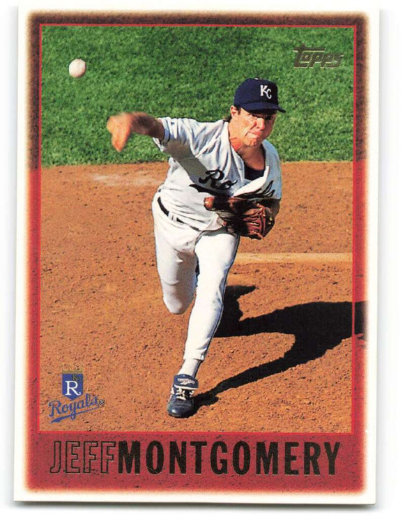 1997 Topps #399 Jeff Montgomery VG  Kansas City Royals 