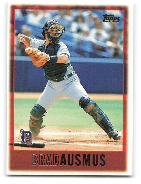 1997 Topps #402 Brad Ausmus VG  Detroit Tigers 