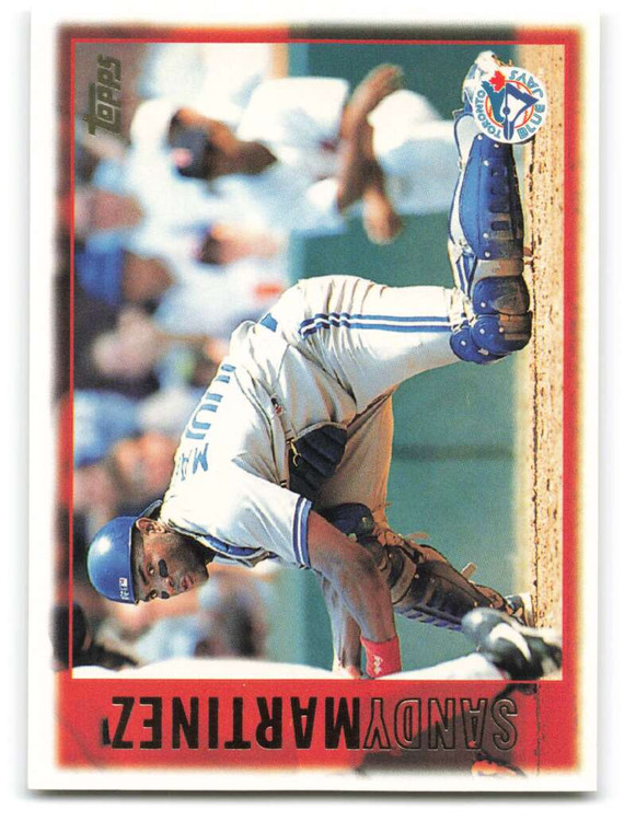 1997 Topps #418 Sandy Martinez VG  Toronto Blue Jays 