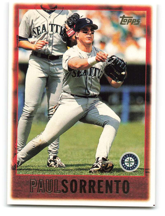 1997 Topps #423 Paul Sorrento VG  Seattle Mariners 