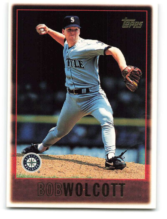 1997 Topps #427 Bob Wolcott VG  Seattle Mariners 