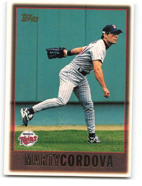 1997 Topps #435 Marty Cordova VG  Minnesota Twins 
