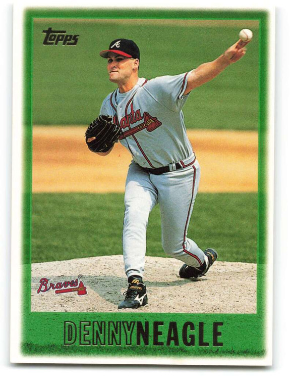 1997 Topps #445 Denny Neagle VG  Atlanta Braves 