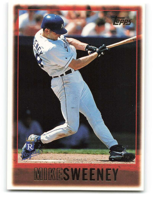 1997 Topps #447 Mike Sweeney VG  Kansas City Royals 