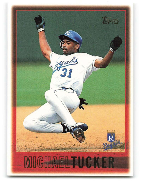 1997 Topps #453 Michael Tucker VG  Kansas City Royals 