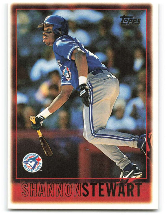 1997 Topps #456 Shannon Stewart VG  Toronto Blue Jays 