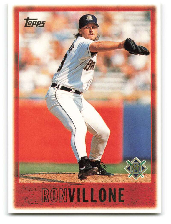 1997 Topps #459 Ron Villone VG  Milwaukee Brewers 