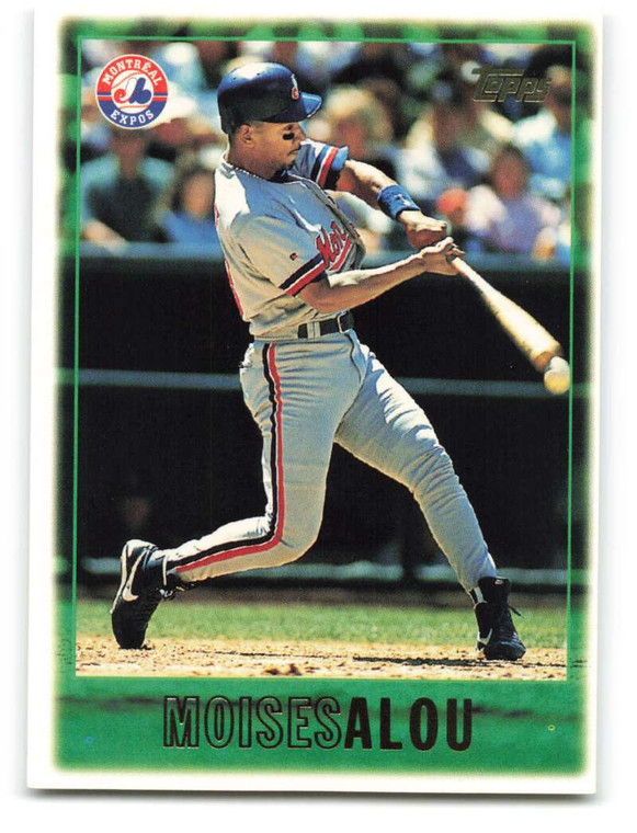 1997 Topps #460 Moises Alou VG  Montreal Expos 