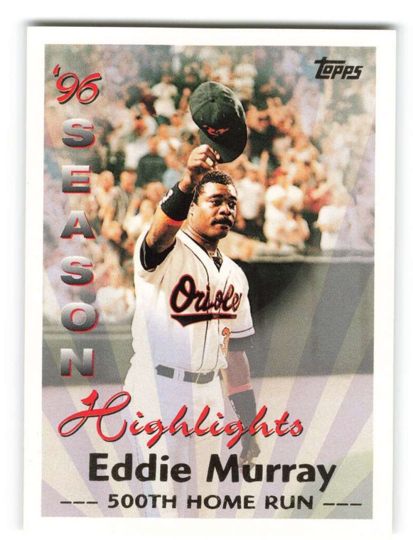 1997 Topps #462 Eddie Murray SH VG  Baltimore Orioles 