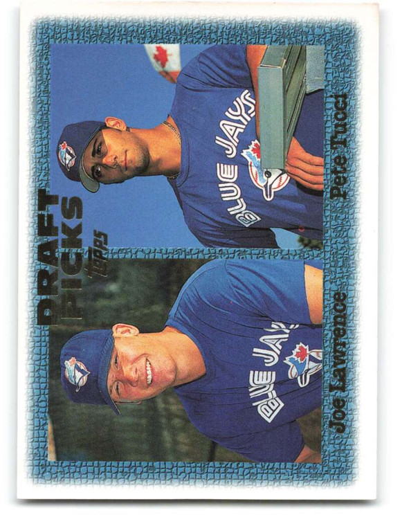 1997 Topps #480 Joe Lawrence/Pete Tucci VG  RC Rookie Toronto Blue Jays 