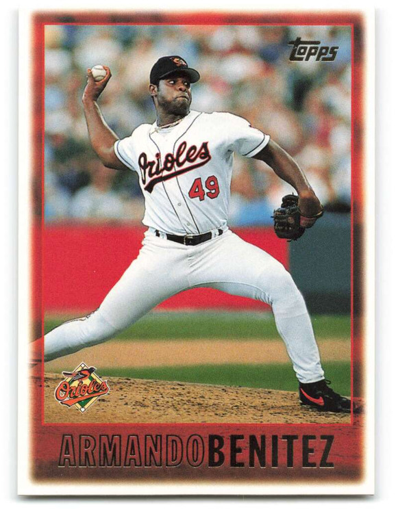 1997 Topps #484 Armando Benitez VG  Baltimore Orioles 