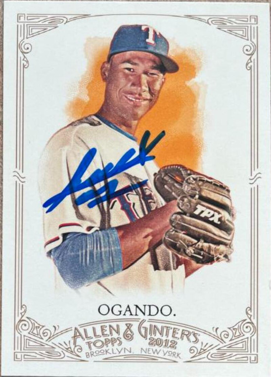 Alexi Ogando Autographed 2012 Topps Allen & Ginter #103