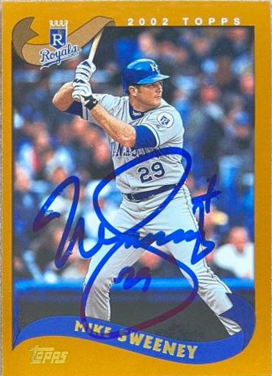 Mike Sweeney Autographed 2002 Topps #21