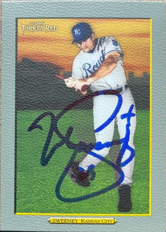 Mike Sweeney Autographed 2006 Topps Turkey Red #336