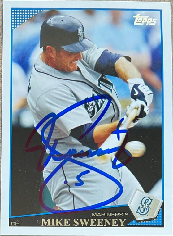 Mike Sweeney Autographed 2009 Topps Updates & Highlights #UH234