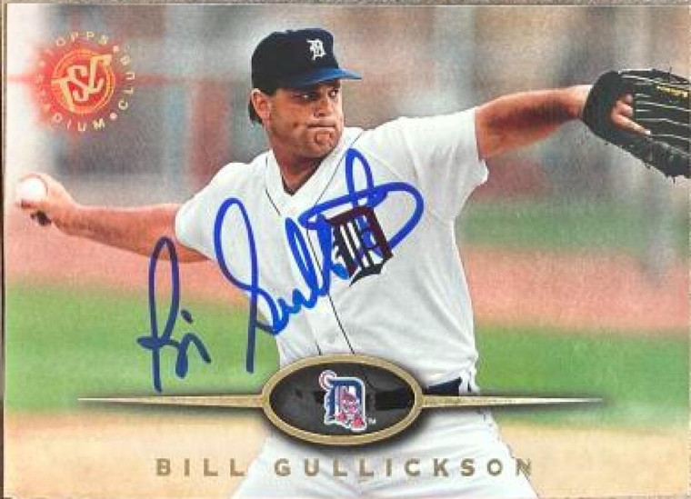 Bill Gullickson Autographed 1995 Stadium Club #250