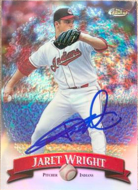 Jaret Wright Autographed 1998 Topps Finest #22