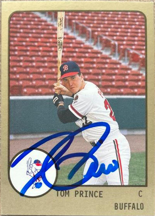 Tom Prince Autographed 1988 ProCards #1488