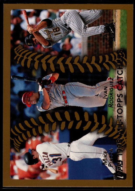 1999 Topps #459 Mike Piazza/Ivan Rodriguez/Jason Kendall VG New York Mets/Texas Rangers/Pittsburgh Pirates 