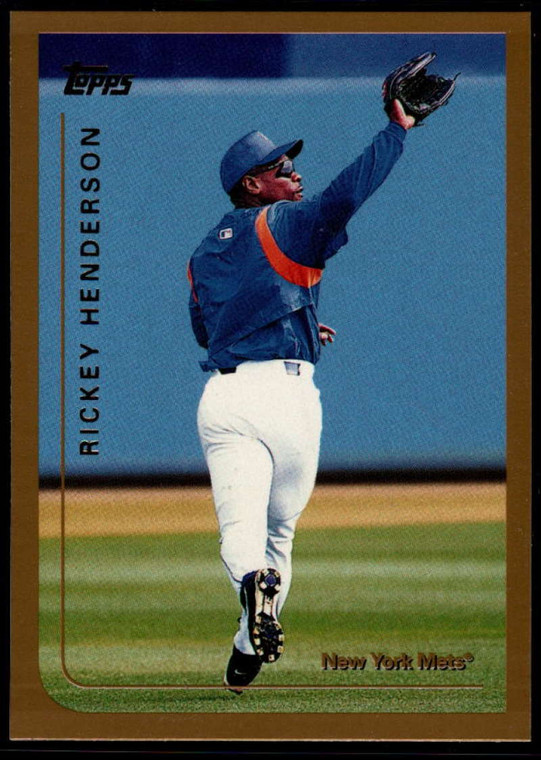 1999 Topps #277 Rickey Henderson VG New York Mets 