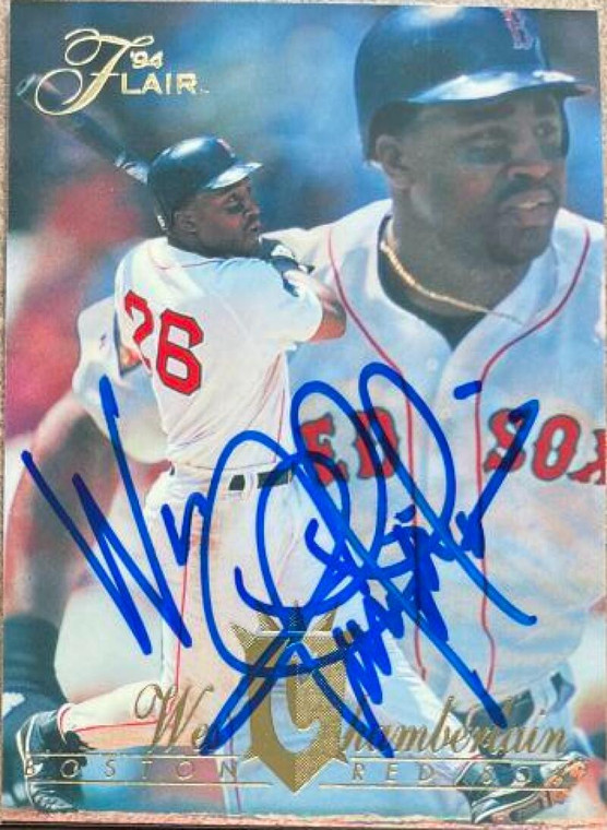 Wes Chamberlain Autographed 1994 Flair #260