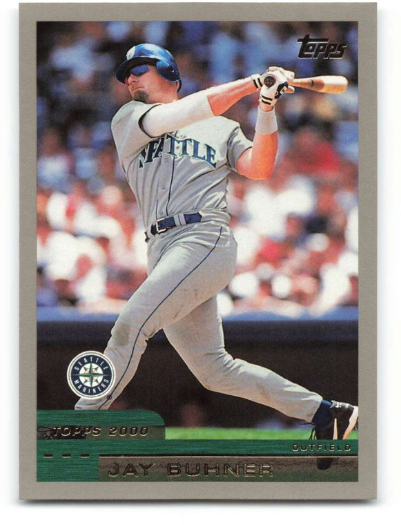 2000 Topps #6 Jay Buhner VG Seattle Mariners 