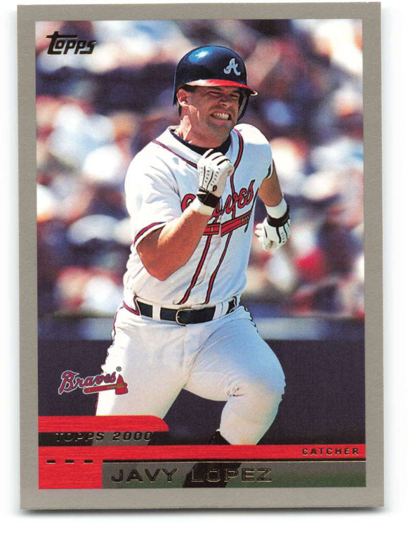 2000 Topps #16 Javy Lopez VG Atlanta Braves 