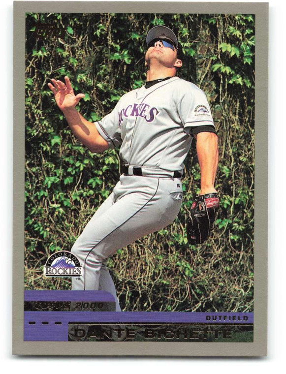 2000 Topps #53 Dante Bichette VG Colorado Rockies 