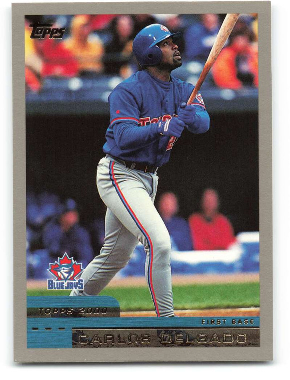 2000 Topps #93 Carlos Delgado VG Toronto Blue Jays 