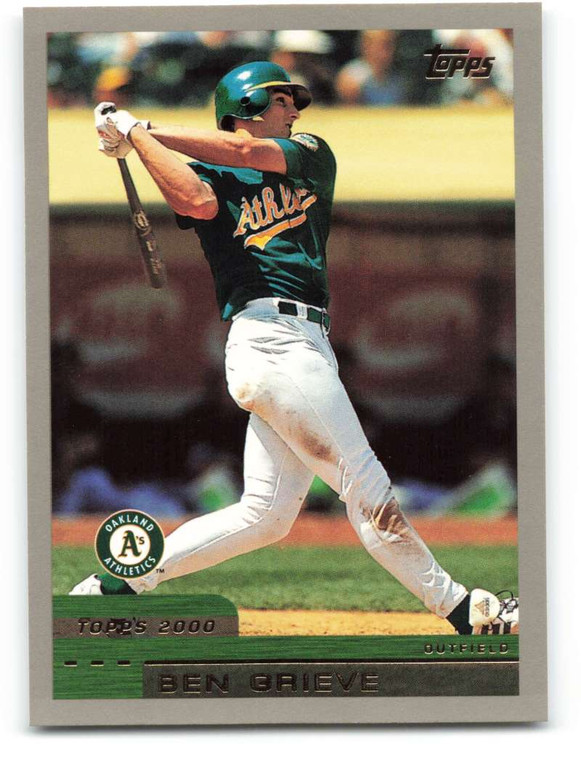 2000 Topps #95 Ben Grieve VG Oakland Athletics 