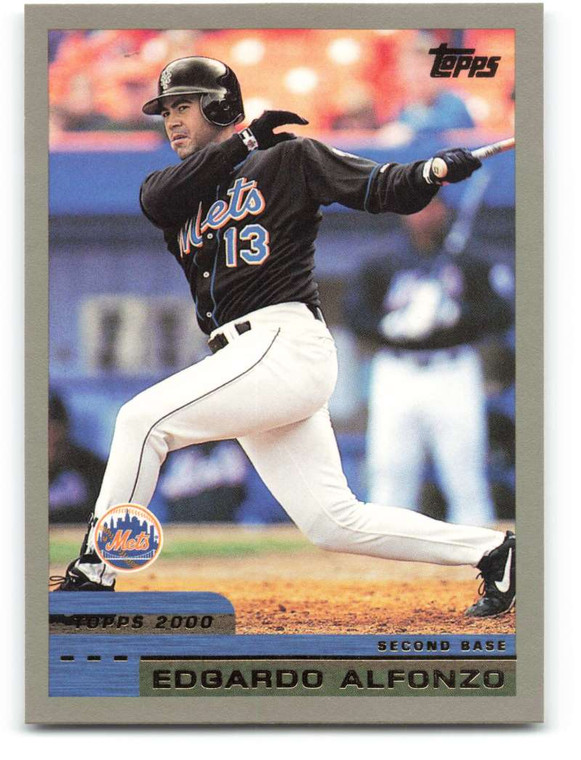 2000 Topps #122 Edgardo Alfonzo VG New York Mets 