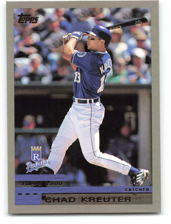 2000 Topps #137 Chad Kreuter VG Kansas City Royals 