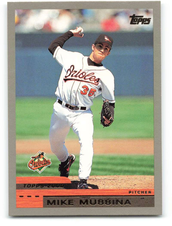 2000 Topps #143 Mike Mussina VG Baltimore Orioles 