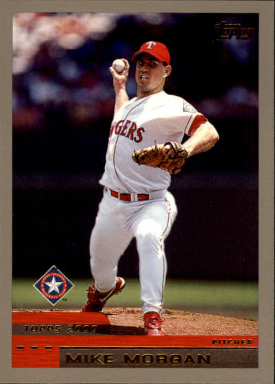 2000 Topps #195 Mike Morgan VG Texas Rangers 