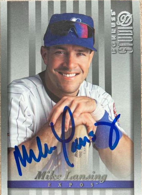 Mike Lansing Autographed 1997 Studio #123