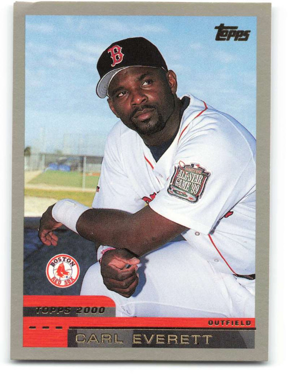 2000 Topps #267 Carl Everett VG Boston Red Sox 