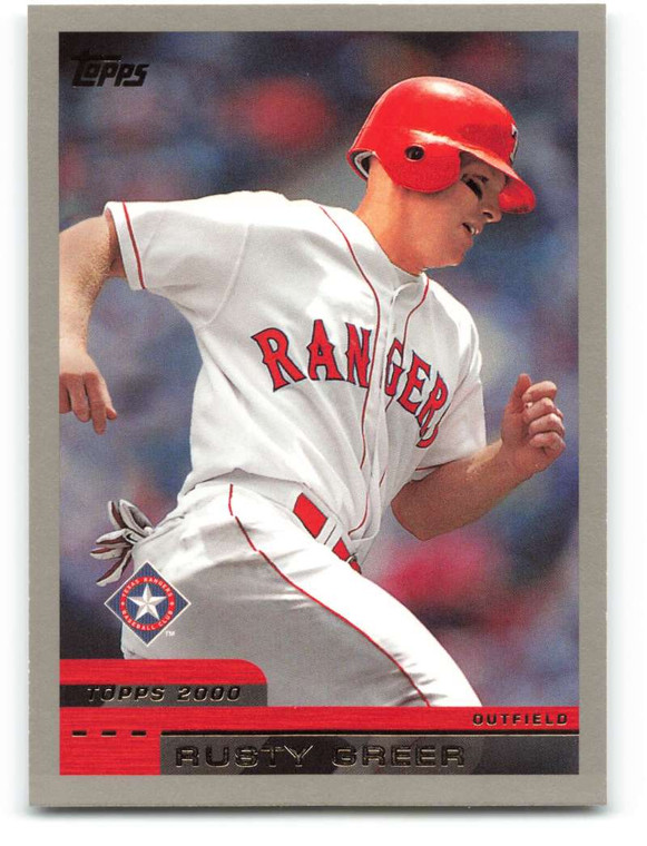 2000 Topps #270 Rusty Greer VG Texas Rangers 