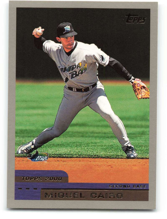 2000 Topps #277 Miguel Cairo VG Tampa Bay Devil Rays 