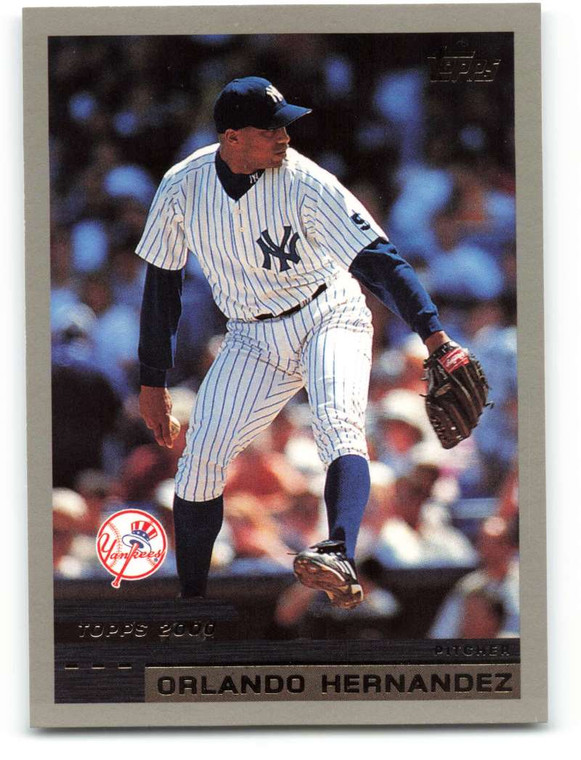 SOLD 53040 2000 Topps #285 Orlando Hernandez VG New York Yankees 