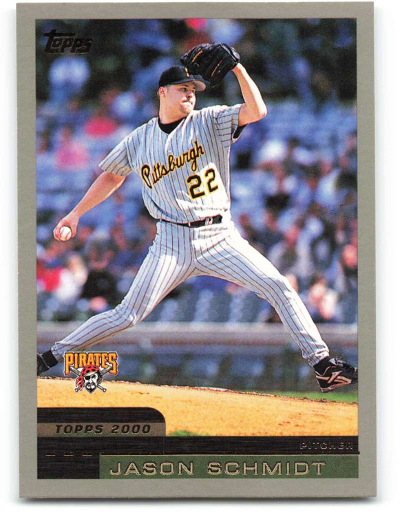 2000 Topps #294 Jason Schmidt VG Pittsburgh Pirates 
