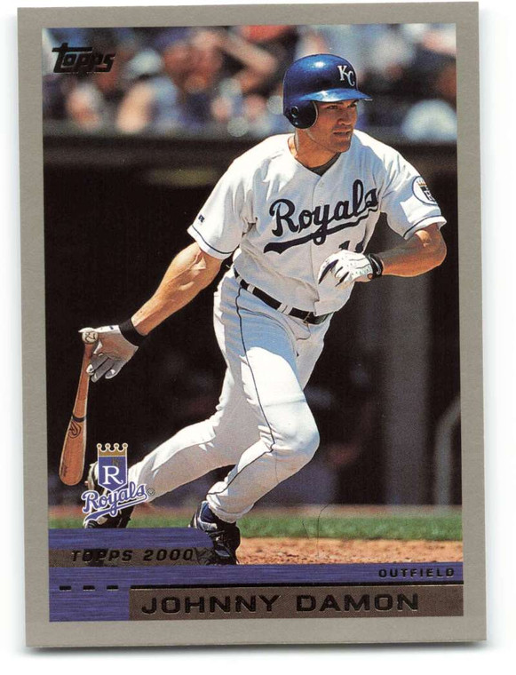 2000 Topps #295 Johnny Damon VG Kansas City Royals 